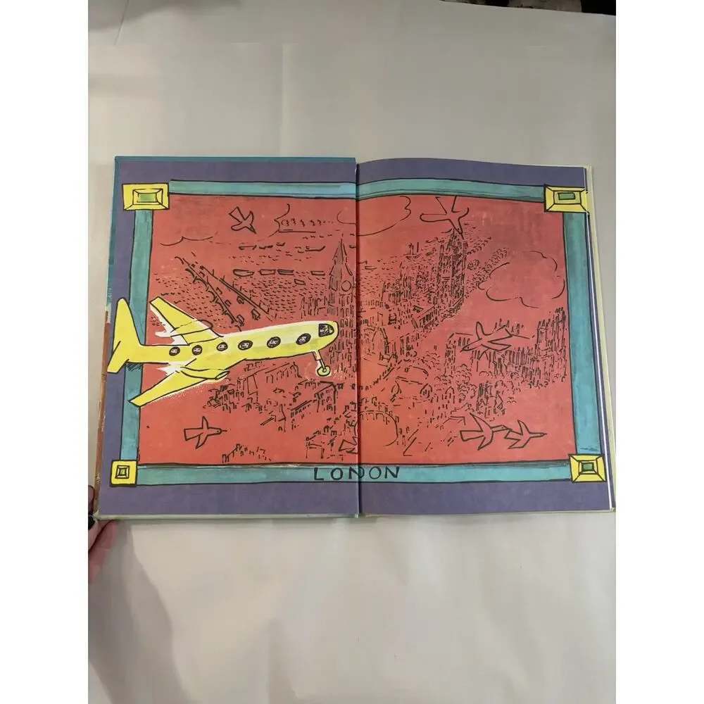 Madeline in London Ludwig Bemelmans Viking Hardcover 1989 Vintage